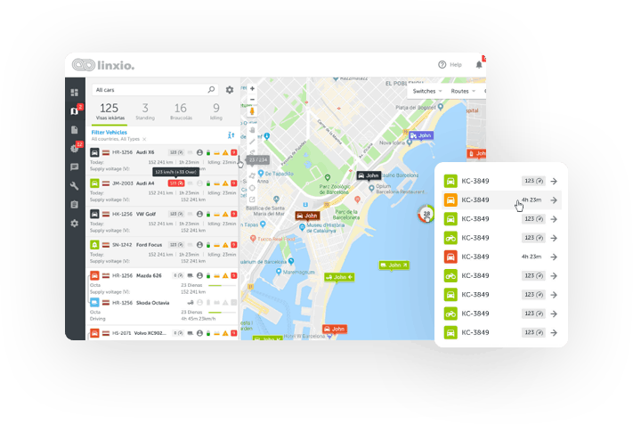 Linxio software