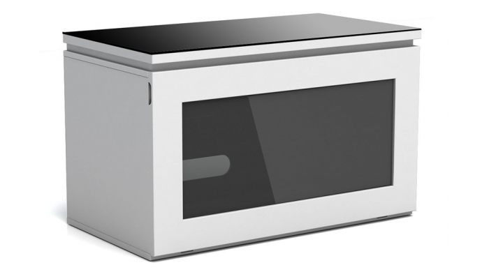 Gecko in wall audio visual cabinet