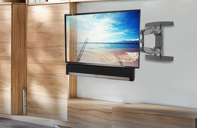 TV STAND WITH MOUNTS