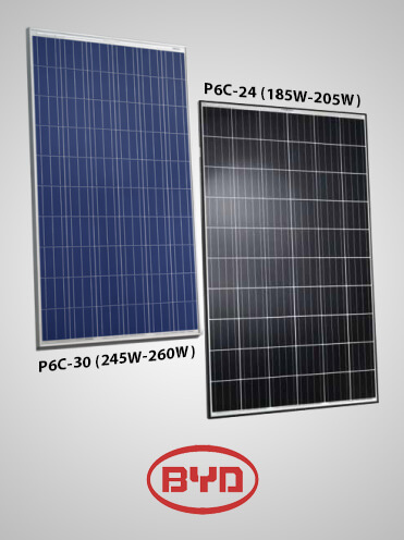 byd Solar Panels