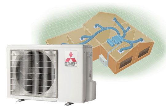 Mitsubishi Ducted Air Conditioning main