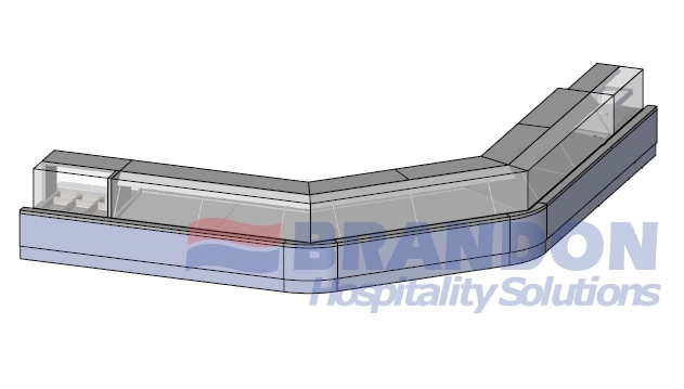 brandon industries commercial kitchen fridge fitout big large curved shopfront