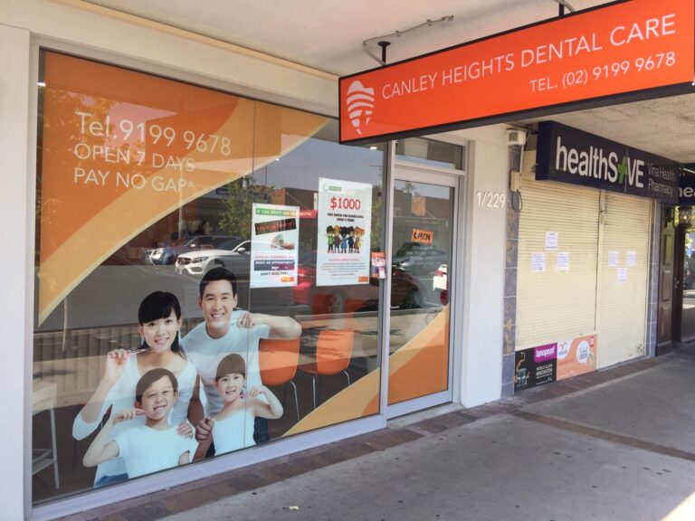 Canley Heights Dental Care dentist Canley Heights Exterior 768x576