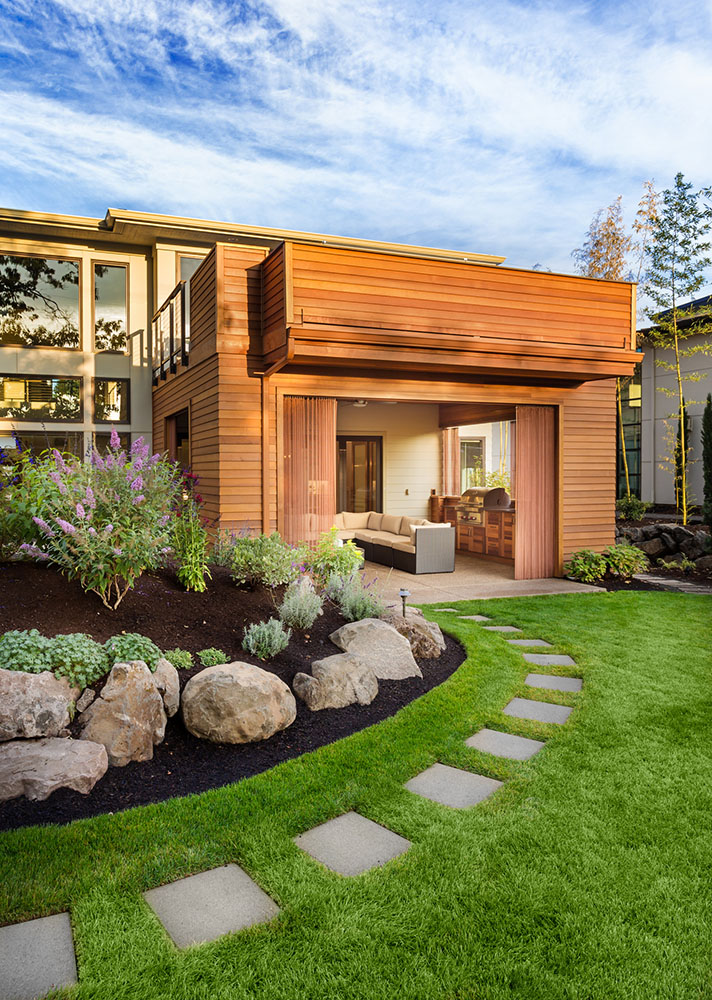 backyard pathway