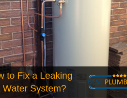 leaking hot water system 1