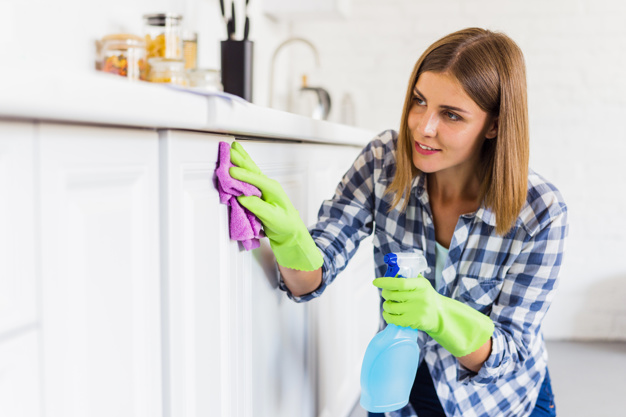 young woman cleaning house 23 2147917134
