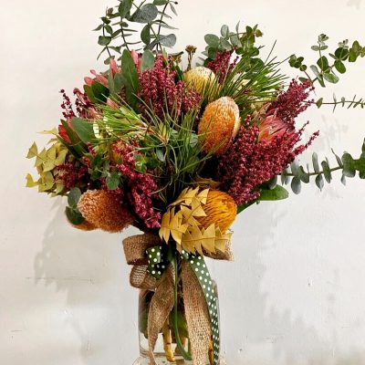 Native flower Vase