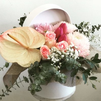 Pretty Pink Hat Box