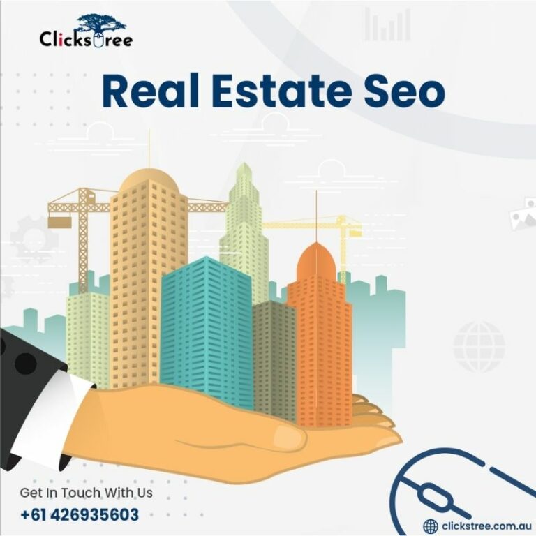 Professional Real Estate SEO Company   Clickstree 768x768