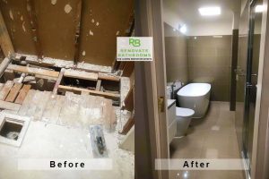 before after renovation