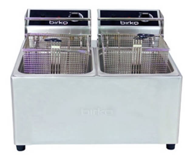 Birko Commercial Double Deep Fryer