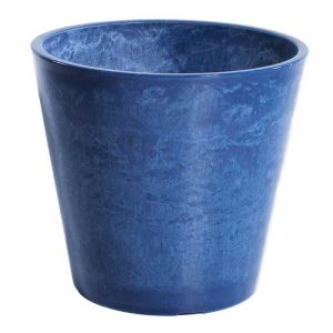 Glossy Blue Garden Pot 25cm 1 300x300 1