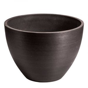 Polished Black Planter Bowl 30cm 300x300 1