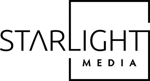starlight media logo black