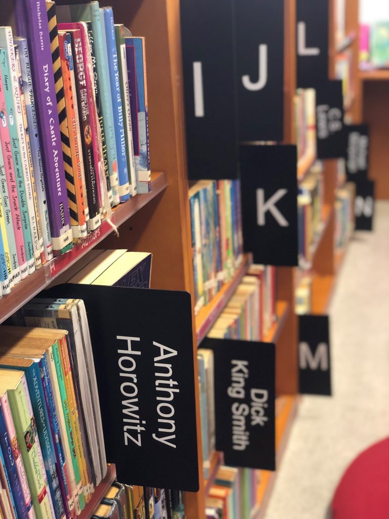 Merchandising Libraries book signage
