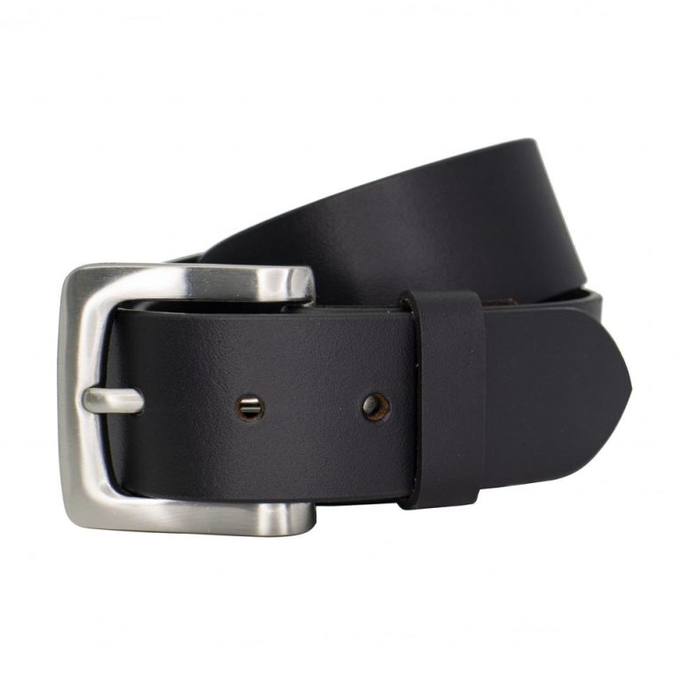 Black Leather Belt