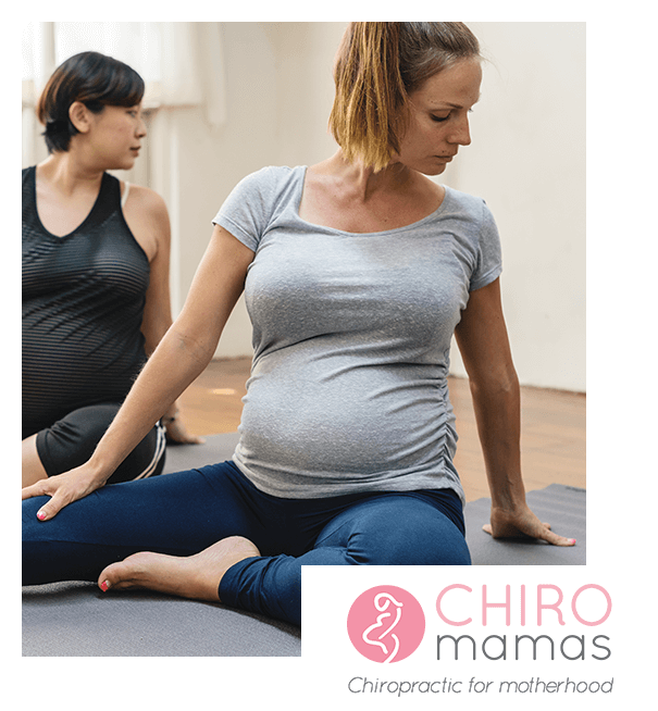 Photo of pregnant women excercising