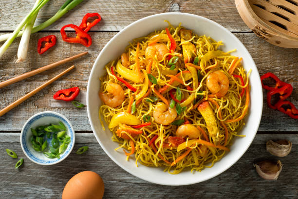 Singapore Noodles 1