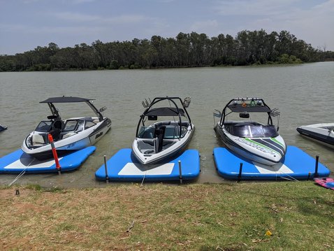 inflatable dock