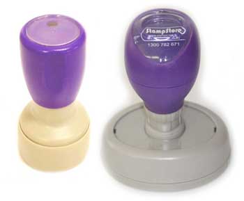 round oval stamps
