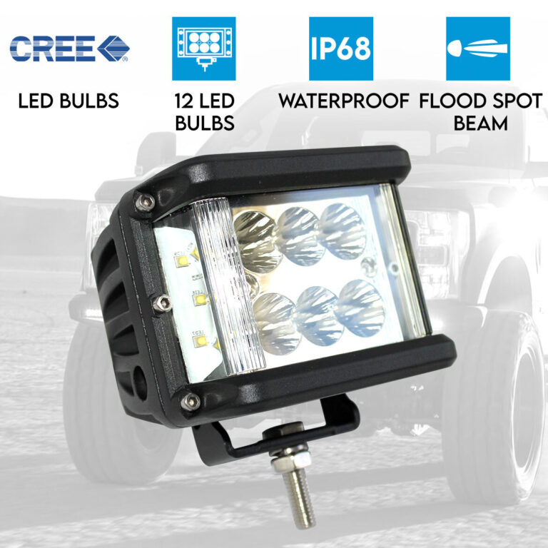 Elinz 60W LED Driving WorkLight CREE Flood Spot Beam 12V 24V Truck Lamp Light Offroad Elinz 60W LED Driving WorkLight CREE Flood Spot Beam 12V 24V Truck Lamp Light Offroad