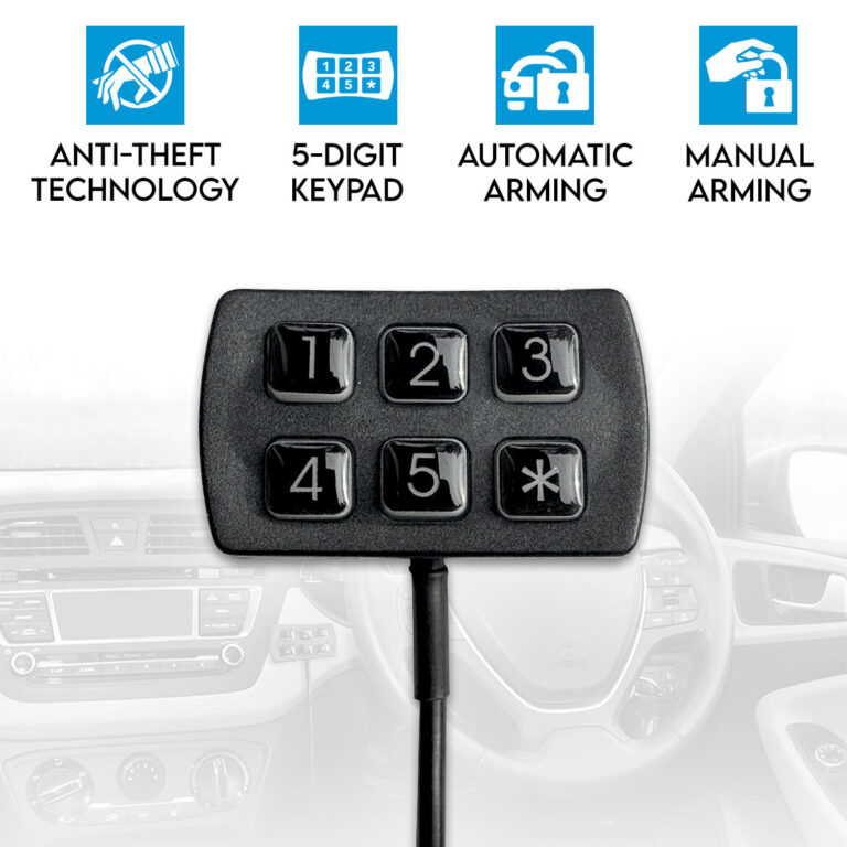 Elinz Car Keypad Engine Immobiliser Vehicle Security Anti-Theft Device PIN Immobilisation System 12V Elinz Car Keypad Engine Immobiliser Vehicle Security Anti-Theft Device PIN Immobilisation System 12V
