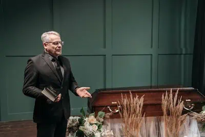 Coffin Flowers Celebrant