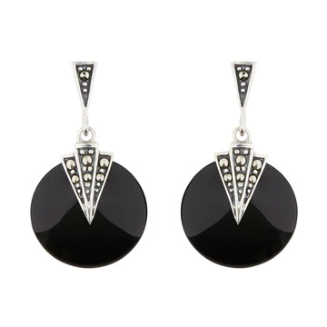 art deco inspired earrings